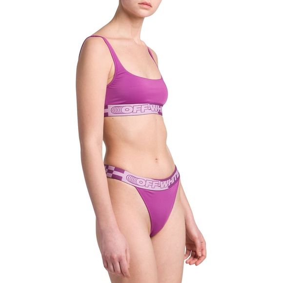 OFF-WHITE Logo Band Two-Piece Swimsuit - Picture 3 of 9